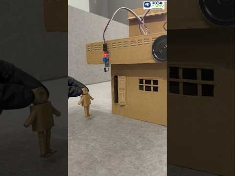DIY Automatic Door Bell #roboarmy #scienceproject #arduinoproject #automaticdoorbell