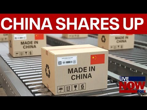 Chinese shares up on electronics amid Trump tariff war