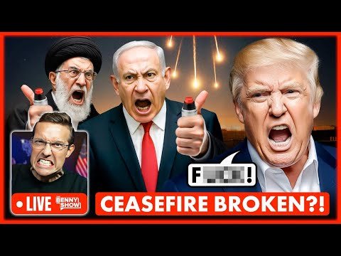 FURIOUS Trump Drops F-BOMB on Live-TV | Rages at Israel, Iran For Attacks After Peace Deal: 'F***'🤬