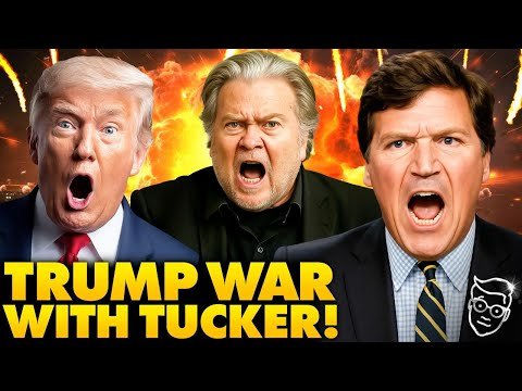 Tucker Makes SHOCK Live Appearance on Bannon War Room, Promises END Of Trump Presidency if Trump…