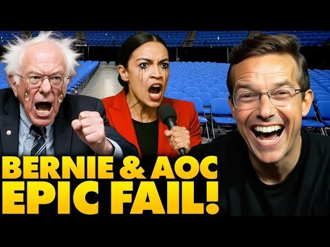 HUMILIATION: Bernie & AOC Give Speech to EMPTY Arena in Texas, Total Commie Collapse | 'No One Came…