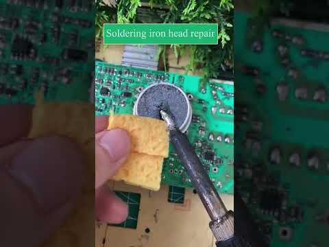 Fix burnt soldering tips in seconds easy oxidation removal