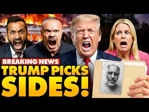 🚨TRUMP PICKS SIDES in Fallout Between Bongino vs. Bondi | BREAKS Silence in Stunning Epstein Post…