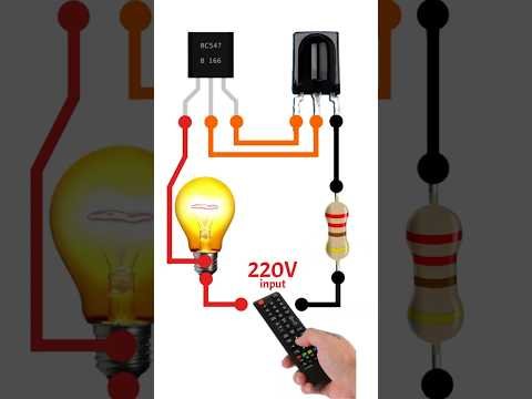 DIY Remote Control Light Switch – Simple & Smart #electronics #diy #ideax #electronic