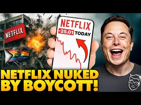 Netflix Stock COLLAPSES as Millions CANCEL Netflix After Trans Activism in Kids Shows EXPOSED! Elon…