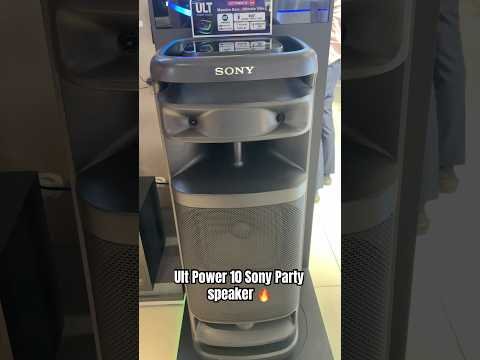Sony New Launch ULT Tower 10 Party Speaker 🔥🔥#electronics #sony #partyspeaker #musicsystem