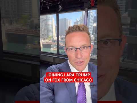 Joining Lara Trump on Fox News From Chicago 🔥