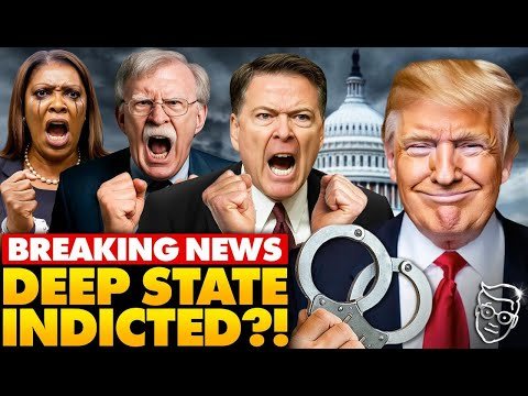 PANIC: James Comey Indicted By Grand Jury, Facing Years in Prison | Letitia James, John Bolton Next…