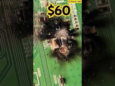 #techtips #asmr #daily #electronics #shortvideo #usa #electronicsdiy #soldering #tvrepair #pcbrepair