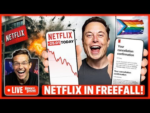 Elon Declares WAR on Netflix, Stock COLLAPSES as Millions CANCEL | Dems HUMILIATED in Trump Meme War