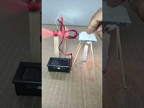 How to generate electricity with a peltier module #project #experiment #tech #ytshort