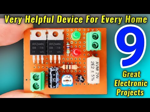 9 helpful Electronics Projects for Beginners