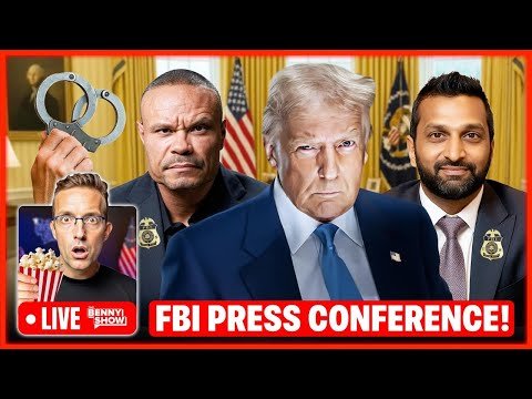 🚨Trump LIVE Right Now at Emergency Press Conference with FBI Director Kash Patel in Oval Office