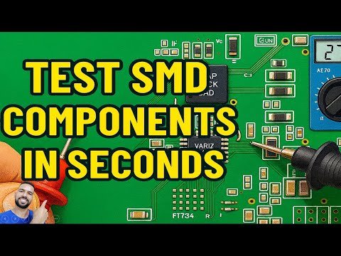 Electronic Components: Master SMD Testing with Multimeter, From Capacitor to IC | Electronics Repair