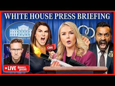 White House Press Briefing LIVE Right Now with Karoline Leavitt, FBI Exposes Mafia NBA Gambling Ring