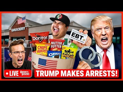 BOMBSHELL: Trump Exposes MILLIONS of Illegals on EBT | Blue States PANIC, Mass Welfare Fraud Arrests