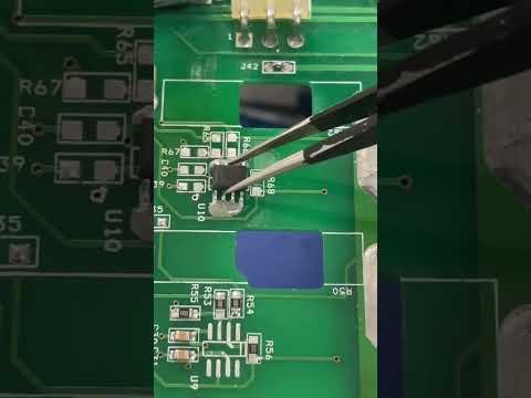 Remember To Use Solder Paste And Hot Air When Reflow SMD Components!