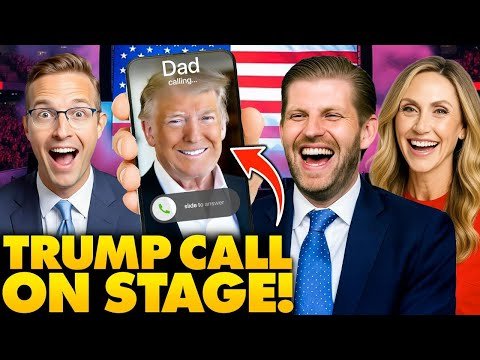 President Trump STUNS TPUSA Crowd With Surprise On-Stage Phone Call Honoring Charlie Kirk | POWERFUL