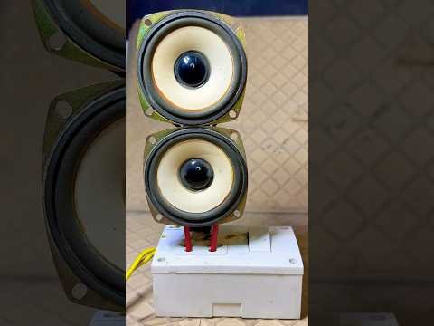 Speaker vs 220v Electricity ⚡️crazy experiment #electrical #experiment #scincare #ideas #crazyideas