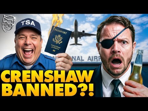 YIKES: Congress BANS Rep. Dan Crenshaw from International Travel Over 'Alcohol Incident' in Mexico 😬