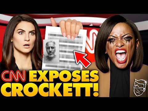 Jasmine Crockett PANICS As CNN Exposes DEFAMATION Live On-Air False Over Epstein Claims: 'LAWSUIT?