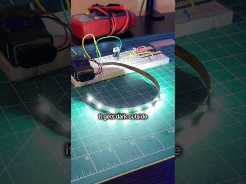 This is the ghost haunting your house 👻 #electronics #engineering #diy #photoresistor