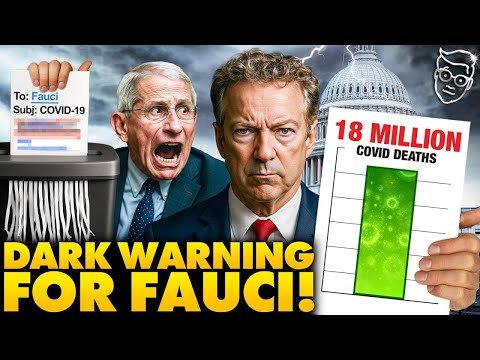 Rand Paul’s Dark Warning to Fauci After CAUGHT DESTROYING Emails: ‘Responsible for 18MILLION Deaths’
