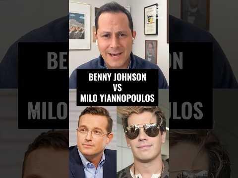 Benny Johnson is definitely a right-wing podcaster, and possibly something else