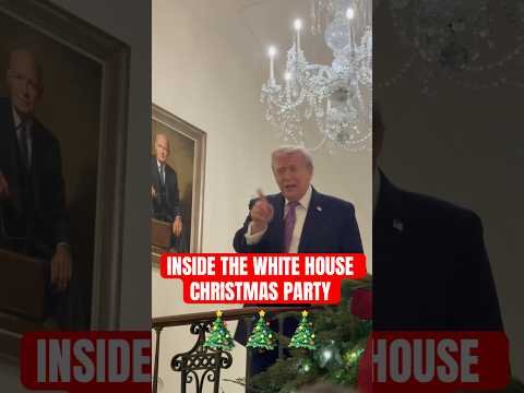 Inside Trump’s Christmas Party👀🎄