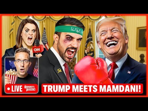 🚨 Trump With 'Communist' NY Mayor Mamdani LIVE Right Now in Oval Office | TORCHING Press 🤣