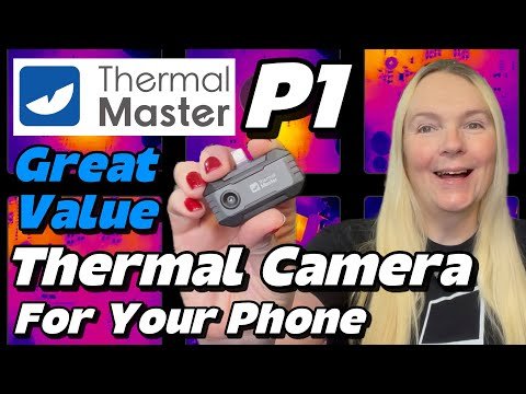 Thermal Master P1 Thermal Camera For Your Smartphone!  A Very Useful Electronics Fault Finding Tool!