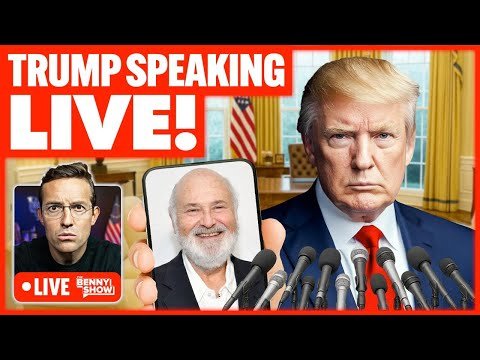 Trump Speaking LIVE Right Now on MURDER of Rob Reiner, College Republican Leader SHOT | FBI Manhunt…