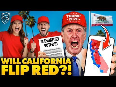 California Going RED? Voter ID Signatures EXPLODE! The Plan to End DNC FRAUD as Gavin Newsom PANICS…