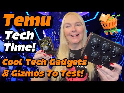 Temu Tech Time!  Cheap Electronics Gadgets & Gizmos Christmas 2025