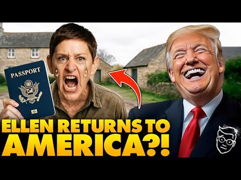 TRUMP CURSE: Ellen’s English Mansion FLOODS Again as She Begs To Return to USA After Fleeing Trump…