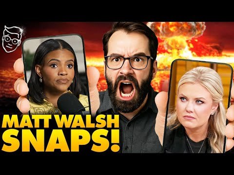 Matt Walsh Finally SNAPS Over Erika Kirk-Candace Drama | SHOCKS Entire Internet: ‘Shut The F*** Up!’