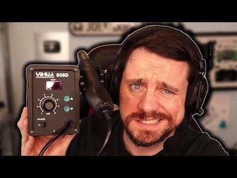 I Tried Repairing Electronics With a CHEAP Hot Air Station…