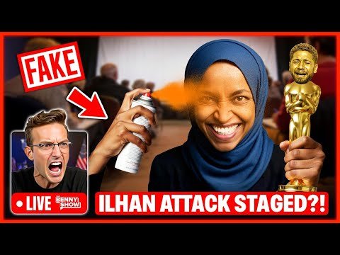 🚨FAKE: Ilhan Omar Destroyed For STAGED 'Attack’ | Internet Finds Proof | Trump Reacts: 'She Did It'