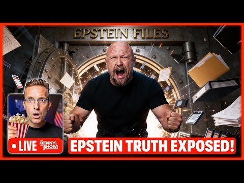 Alex Jones Blows the Doors Off The Epstein Files: ‘It’s all CIA. And He’s ALIVE…!?’