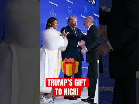 Nicki Minaj’s Gift From Trump BREAKS Internet