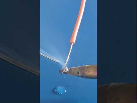 Incredible Way to Connect Wires with Solder #Soldering #Electronics #Wiring #Electrical