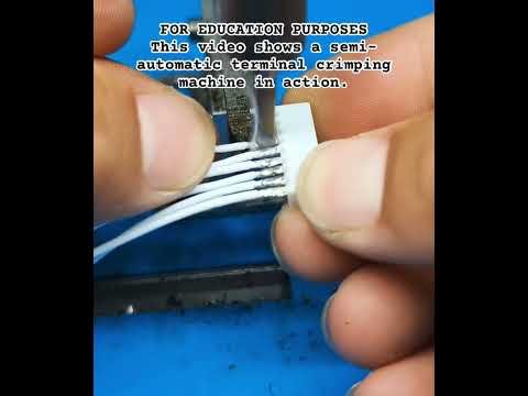 Multi-Pin Connectors #shorts #Electronics #Engineering #Manufacturing #WireHarness #Electrical #tech