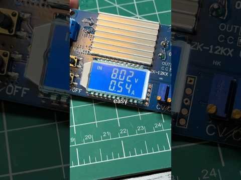 The daddy of regulators 🥵 #electronics #engineering #diy #voltage