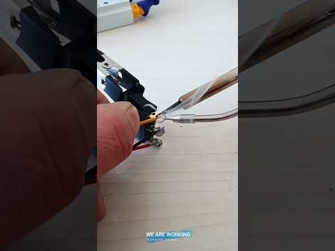 Wire-Feed Soldering Iron for Clean Connections ⚡⚙️