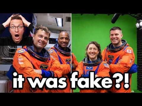 NASA Caught Using 'Green Screen' In Artemis Moon Mission!? The TRUTH…