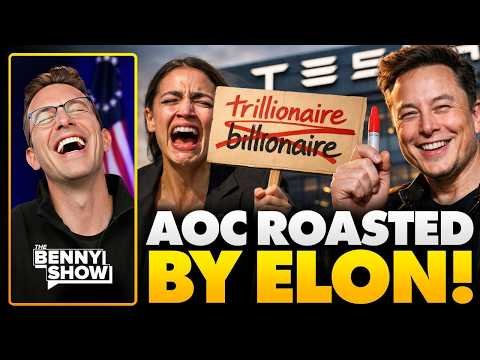 Elon Musk HUMILIATED AOC With a Single Word 🤣