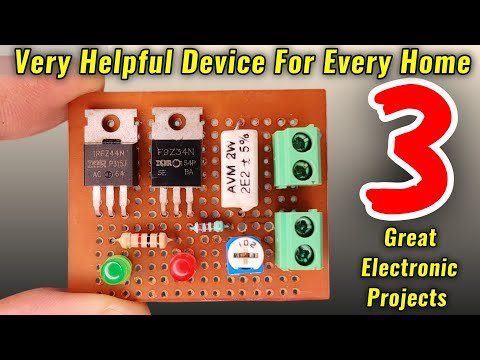 3 helpful Electronics Projects for Beginners
