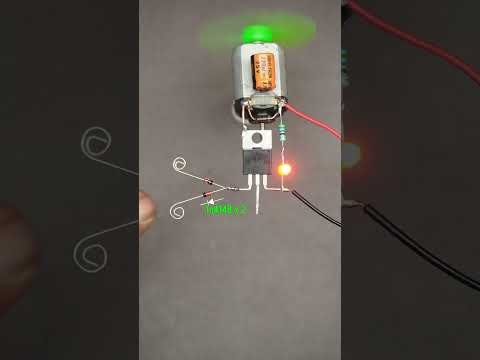 touch switch #shorts #electronics #experiment #scienceproject