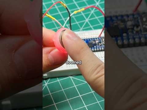 Hide your secrets with this 😳 #electronics #engineering #diy #sensor