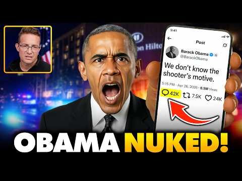 🚨Obama DEFENDS Trump Assassin, Catches NUCLEAR Ratio From Internet